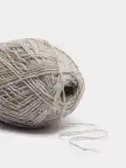 Серый пряжа кавказская,  90% акрил, 10% шерсть, 300 м, 100 г