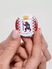 Герб "Республика Марий Эл", 37 мм