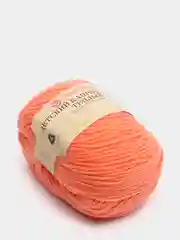 Кораллово-розовый пряжа Детский каприз теплый Пехорка, 50% шерсть мериносовая 50% фибра, 50г, 125м