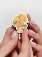 Черный деревянные значки "Искусство"
