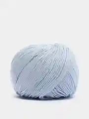 Светло-синий пряжа YarnArt Baby cotton, 50 г, 165 м, акрил и хлопок