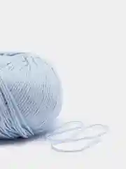 Светло-синий пряжа YarnArt Baby cotton, 50 г, 165 м, акрил и хлопок