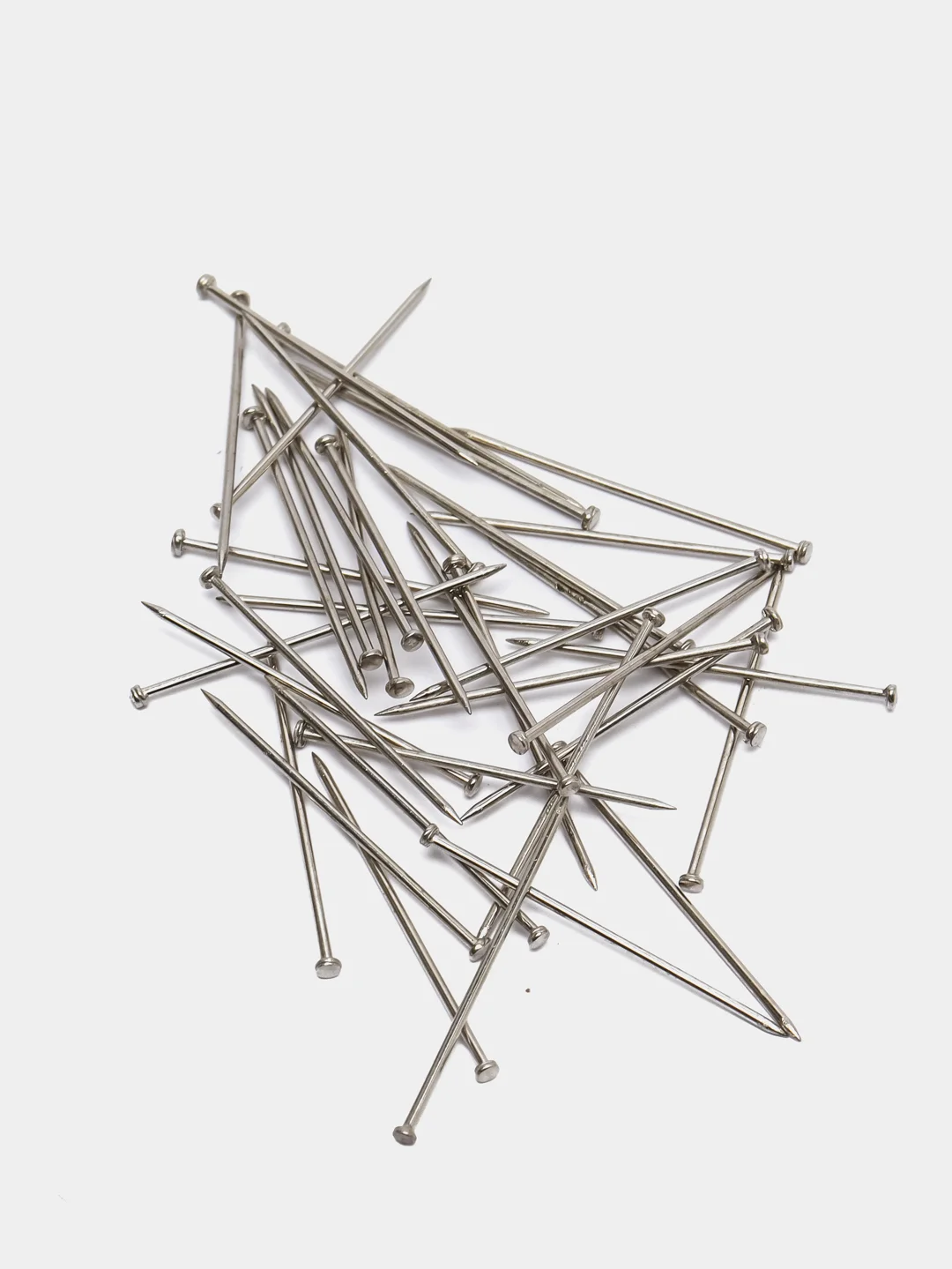 Булавки офисные BRAUBERG, 24 мм, 500 шт., в картонной коробке, 220562