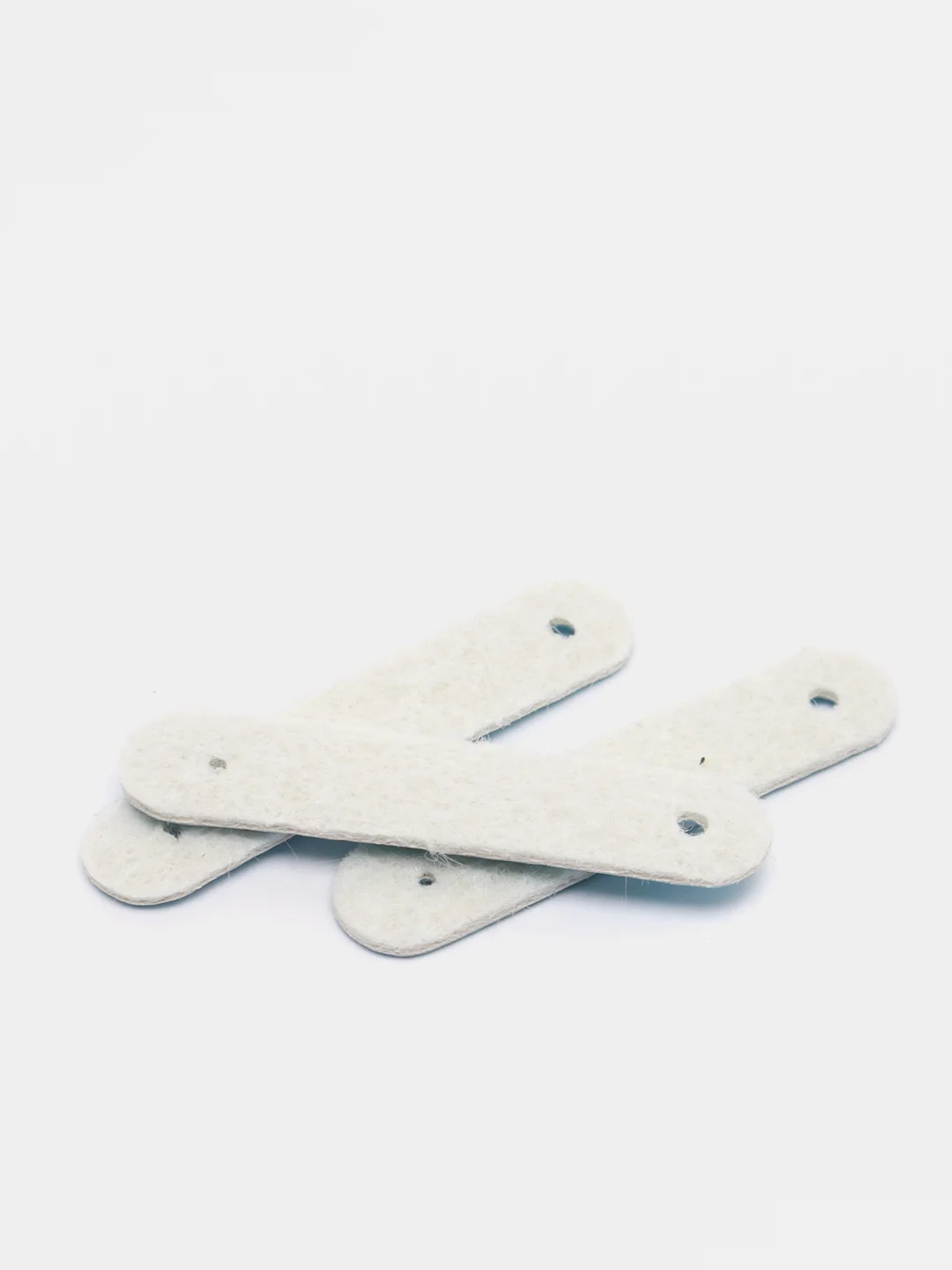 Голубой бирка "Hand made", экокожа, 5 штук
