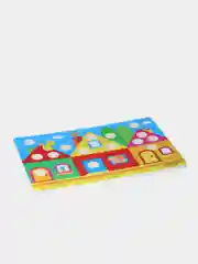 Мозаика детская деревянная / Развивающая игрушка / Изучаем цвет