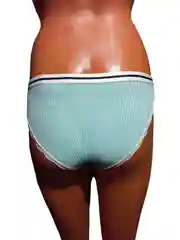 Бирюзовый трусы женские