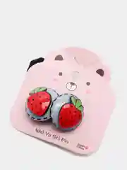 Аметистовый детские резинки парные