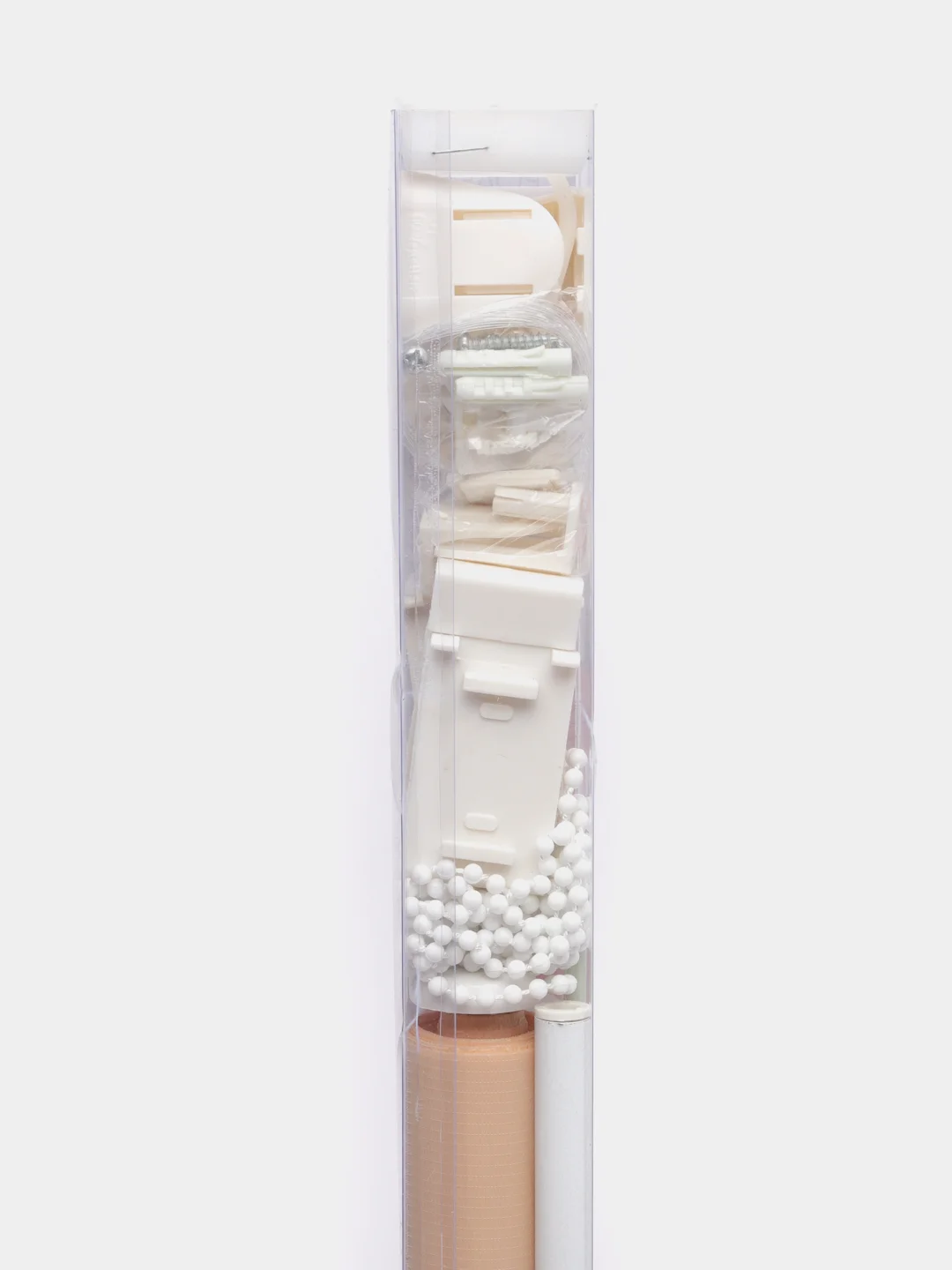 Рулонная штора 55*160 см, День и Ночь, персик RDN017