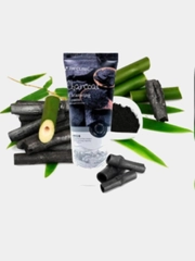 Пенка Charcoal Cleansing Foam глубокоочищающая для сужения пор, с древесным углем,Корея