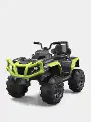 Зеленый детский электроквадроцикл BabyRacer RF707