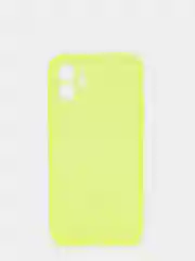 Желтый чехол силиконовый iPhone 11/12/12pro/12mini/13/13pro/13/mini/13pro max, с защитой камеры