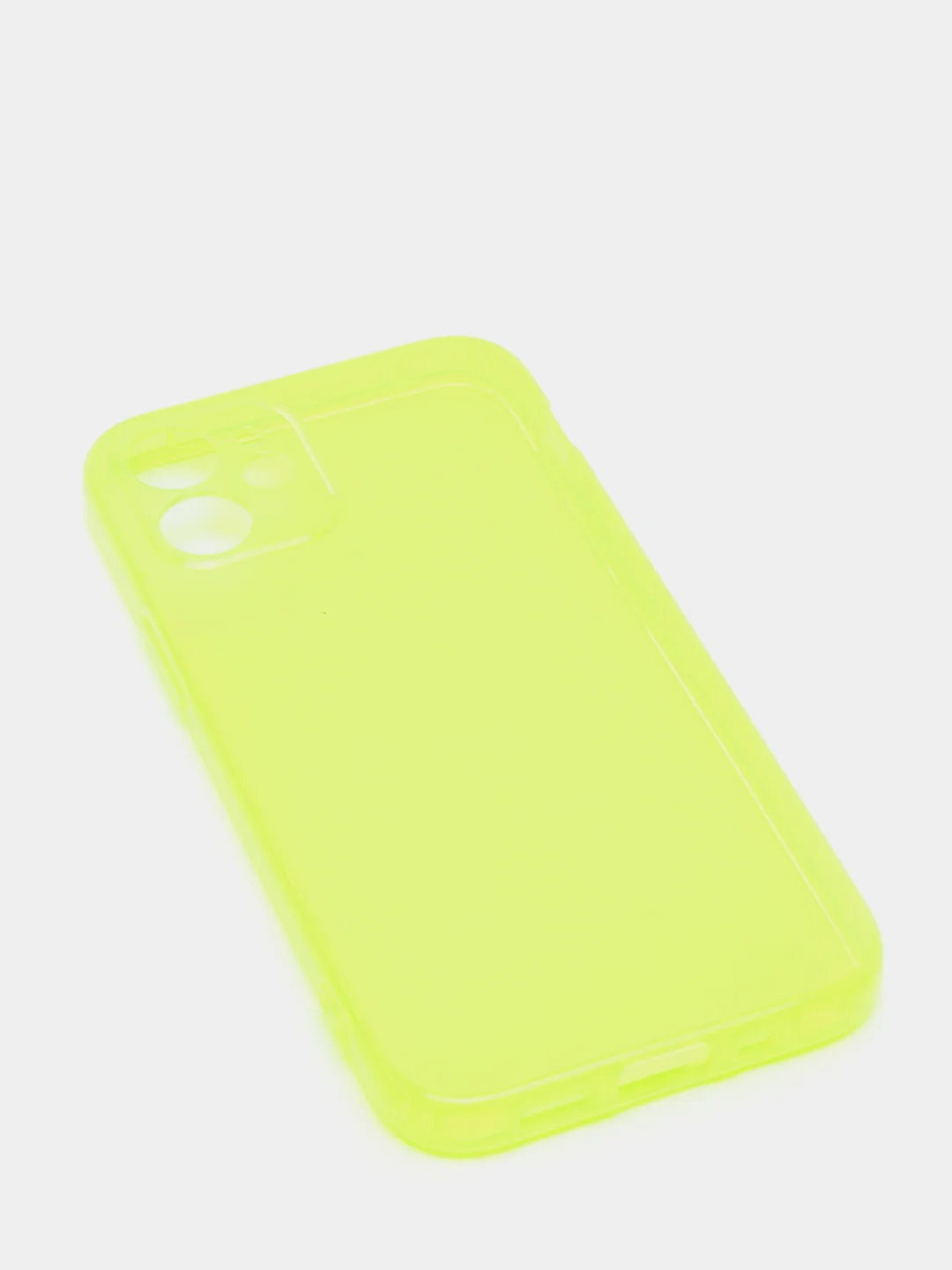 Желтый чехол силиконовый iPhone 11/12/12pro/12mini/13/13pro/13/mini/13pro max, с защитой камеры
