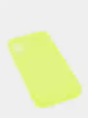 Желтый чехол силиконовый iPhone 11/12/12pro/12mini/13/13pro/13/mini/13pro max, с защитой камеры