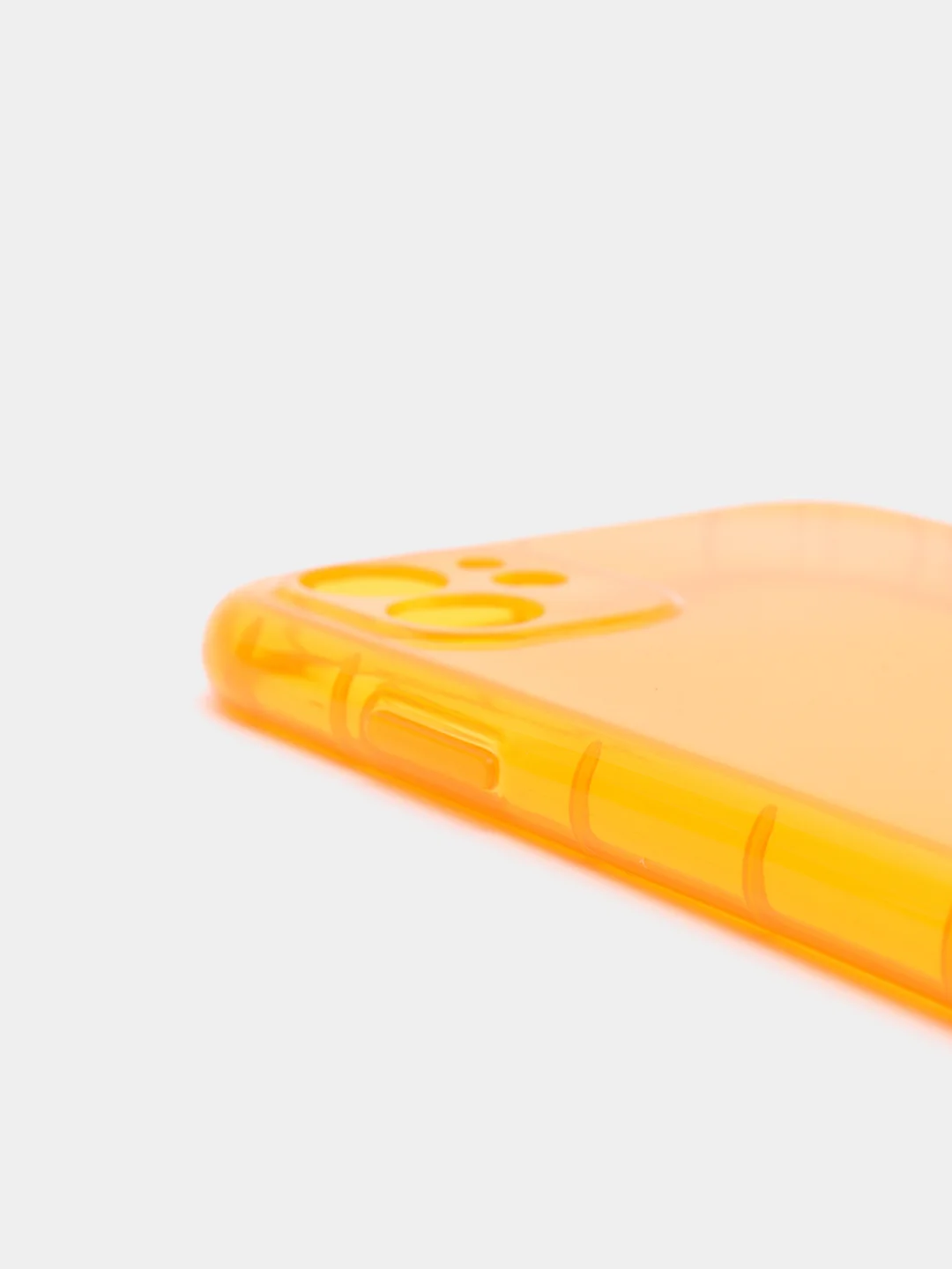 Оранжевый чехол силиконовый iPhone 11/12/12pro/12mini/13/13pro/13/mini/13pro max, с защитой камеры