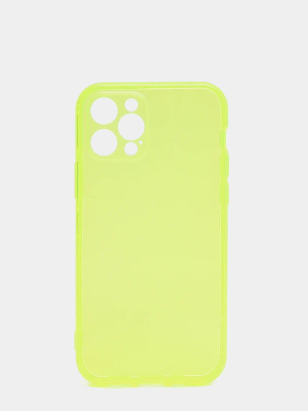Желтый чехол силиконовый iPhone 11/12/12pro/12mini/13/13pro/13/mini/13pro max, с защитой камеры