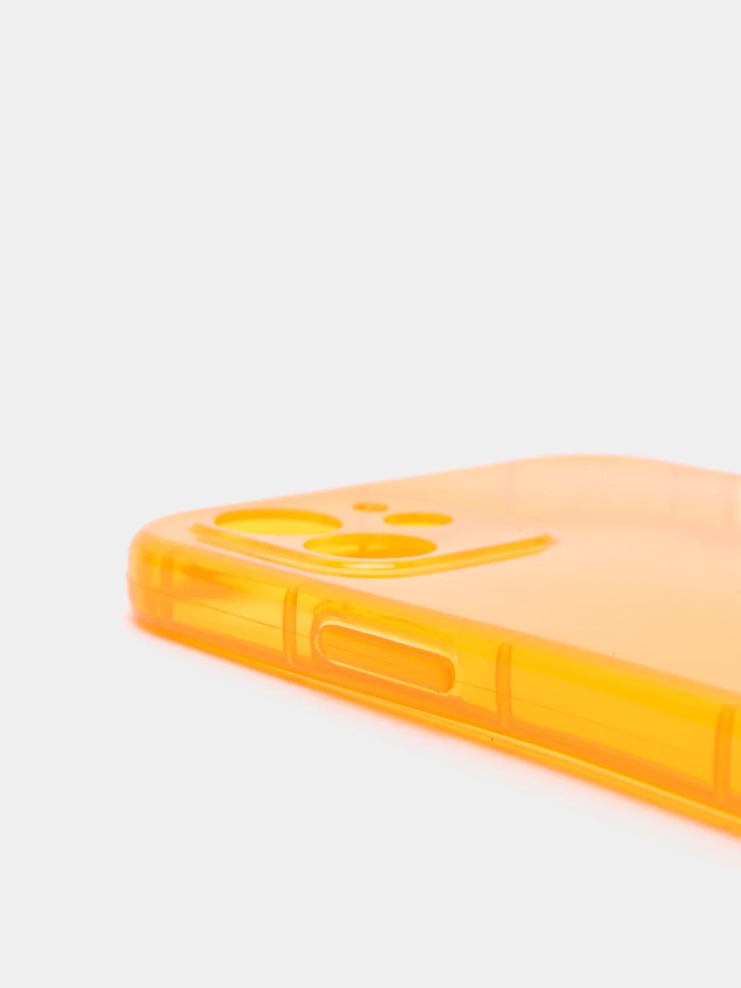 Оранжевый чехол силиконовый iPhone 11/12/12pro/12mini/13/13pro/13/mini/13pro max, с защитой камеры