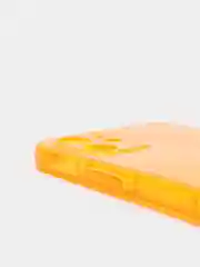 Оранжевый чехол силиконовый iPhone 11/12/12pro/12mini/13/13pro/13/mini/13pro max, с защитой камеры
