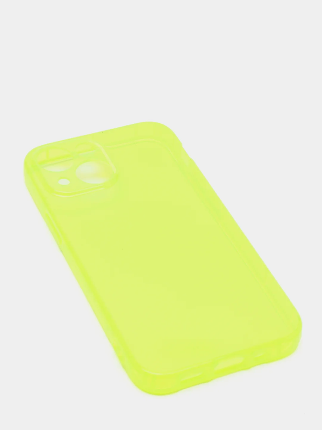 Желтый чехол силиконовый iPhone 11/12/12pro/12mini/13/13pro/13/mini/13pro max, с защитой камеры