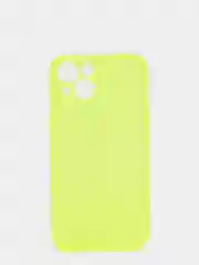 Желтый чехол силиконовый iPhone 11/12/12pro/12mini/13/13pro/13/mini/13pro max, с защитой камеры