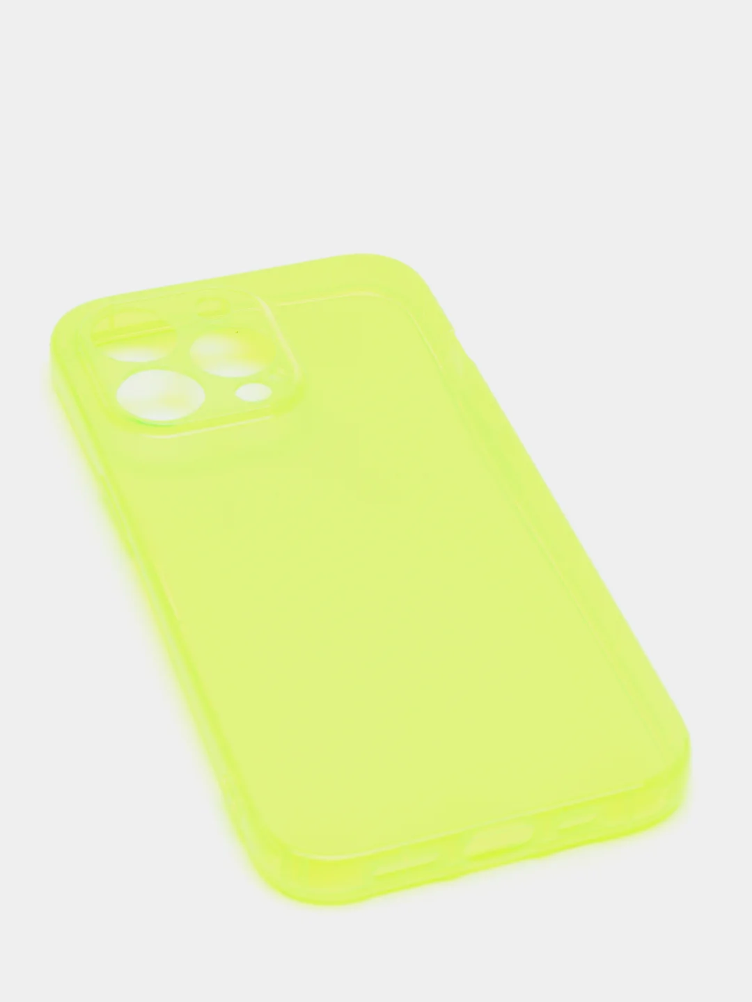 Желтый чехол силиконовый iPhone 11/12/12pro/12mini/13/13pro/13/mini/13pro max, с защитой камеры