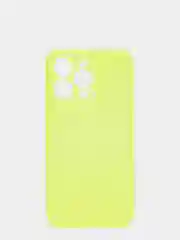 Желтый чехол силиконовый iPhone 11/12/12pro/12mini/13/13pro/13/mini/13pro max, с защитой камеры
