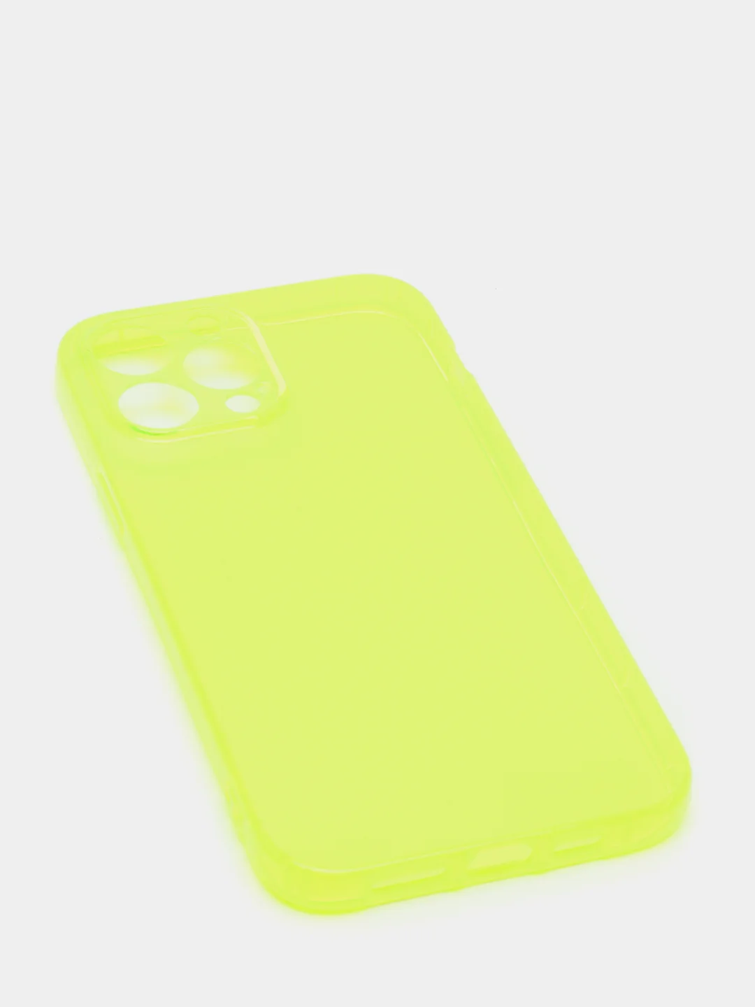 Желтый чехол силиконовый iPhone 11/12/12pro/12mini/13/13pro/13/mini/13pro max, с защитой камеры