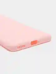 Розовый чехол силиконовый, матовый на Honor 50/50lite