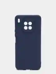 Темно-синий чехол силиконовый, матовый на Honor 50/50lite