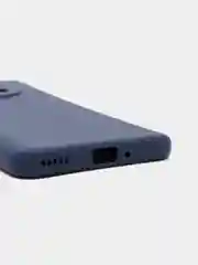 Темно-синий чехол силиконовый, матовый на Honor 50/50lite