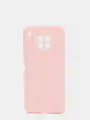 Розовый чехол силиконовый, матовый на Honor 50/50lite