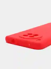 Красный чехол силиконовый, матовый на Honor 50/50lite