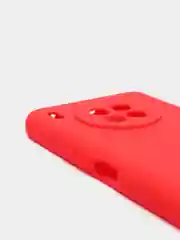 Красный чехол силиконовый, матовый на Honor 50/50lite
