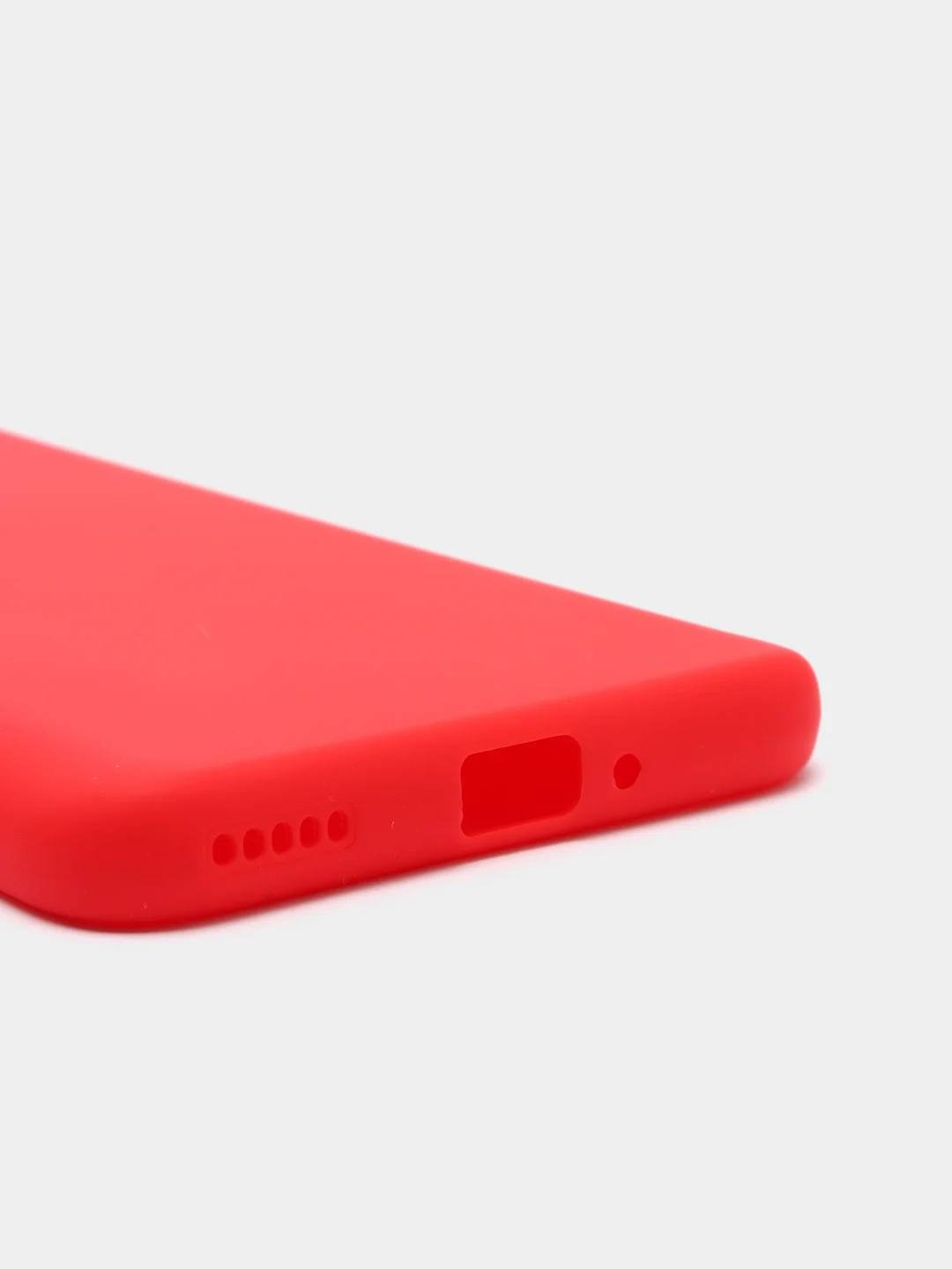 Красный чехол силиконовый, матовый на Honor 50/50lite
