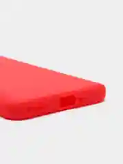 Красный чехол силиконовый, матовый на Honor 50/50lite