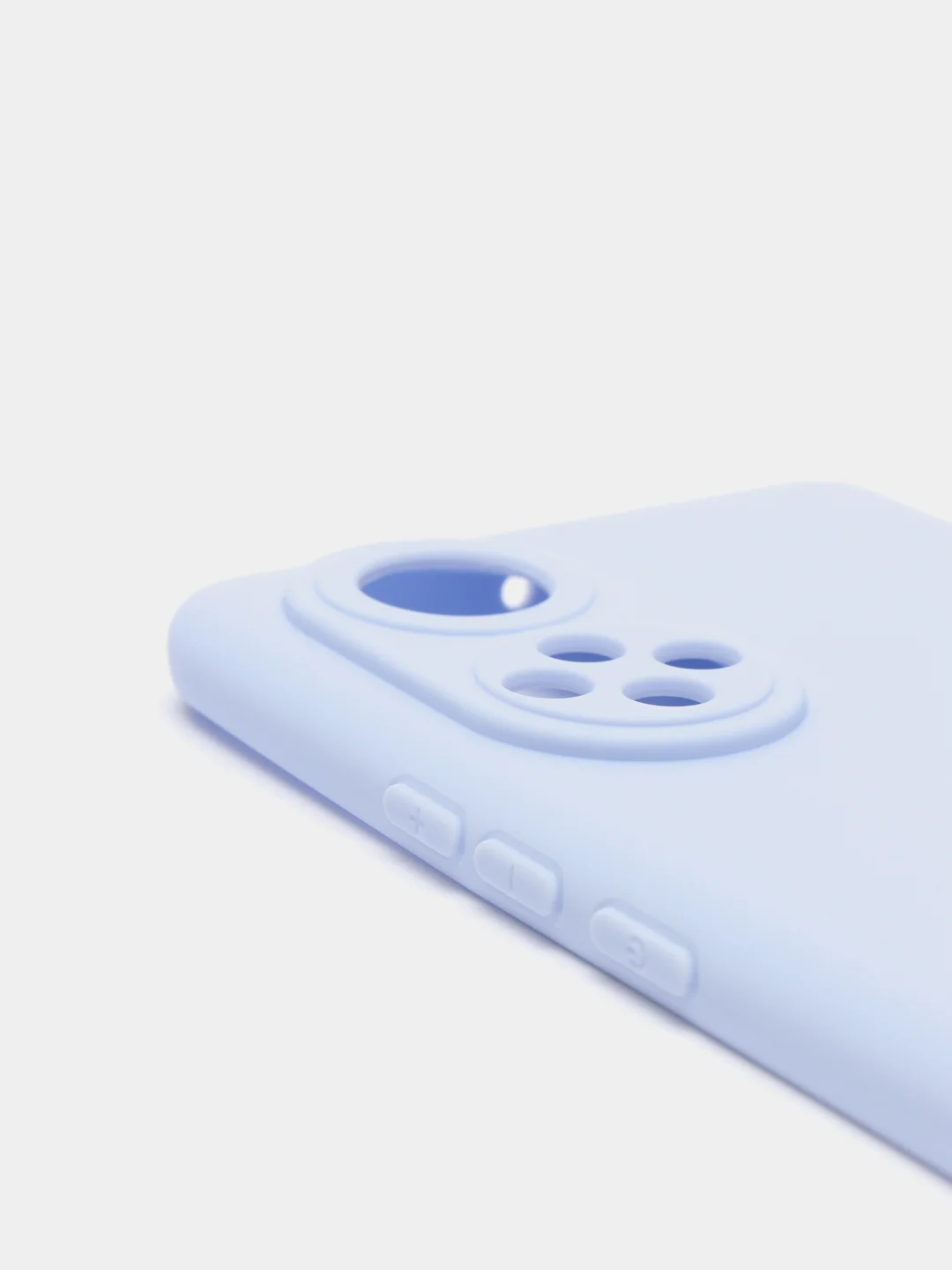 Сиреневый чехол силиконовый, матовый на Honor 50/50lite