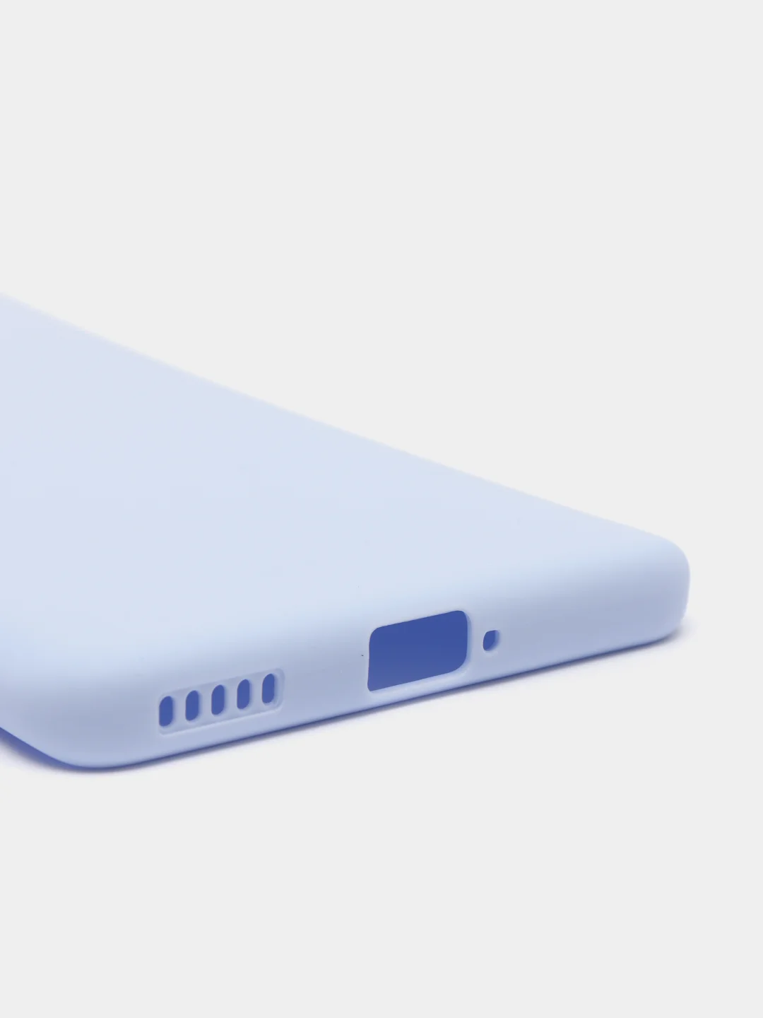 Сиреневый чехол силиконовый, матовый на Honor 50/50lite