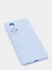 Сиреневый чехол силиконовый, матовый на Honor 50/50lite