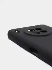 Черный чехол силиконовый, матовый на Honor 50/50lite