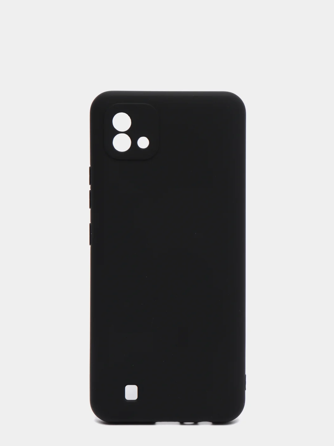 Черный чехол силиконовый на REALME 8/8pro/8i/C21/C21Y/C3/C11(2021)