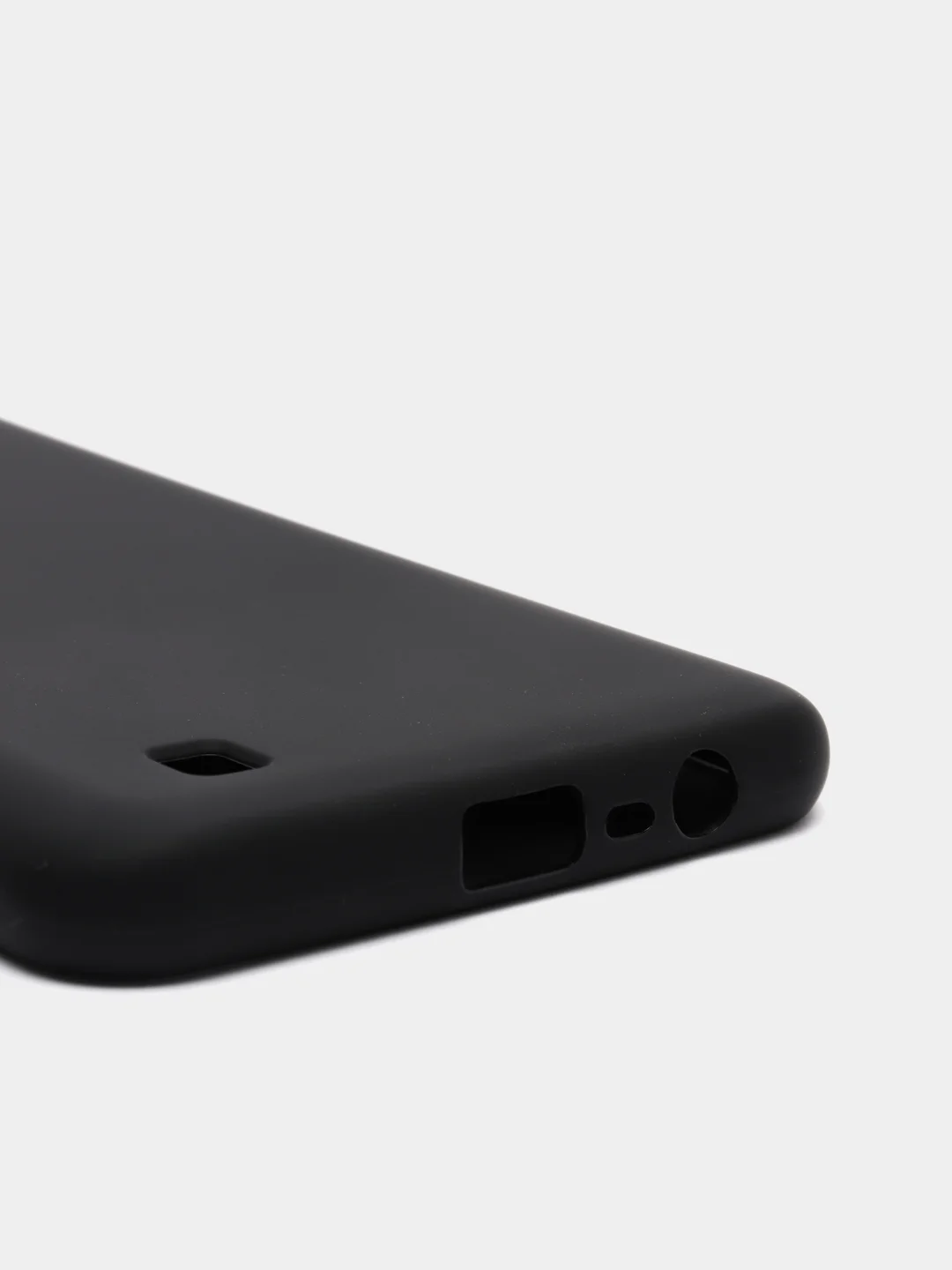 Черный чехол силиконовый на REALME 8/8pro/8i/C21/C21Y/C3/C11(2021)