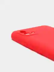 Красный чехол силиконовый на REALME 8/8pro/8i/C21/C21Y/C3/C11(2021)
