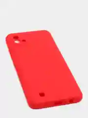 Красный чехол силиконовый на REALME 8/8pro/8i/C21/C21Y/C3/C11(2021)