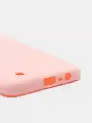 Розовый чехол силиконовый на REALME 8/8pro/8i/C21/C21Y/C3/C11(2021)