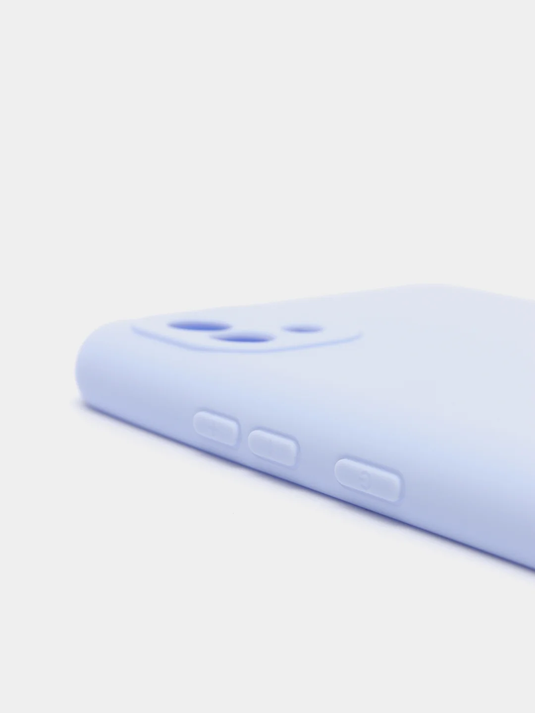 Сиреневый чехол силиконовый на REALME 8/8pro/8i/C21/C21Y/C3/C11(2021)