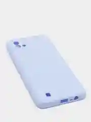 Сиреневый чехол силиконовый на REALME 8/8pro/8i/C21/C21Y/C3/C11(2021)