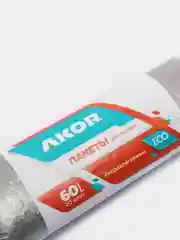 Пакеты для мусора Akor "БИО" 60л 20шт черные