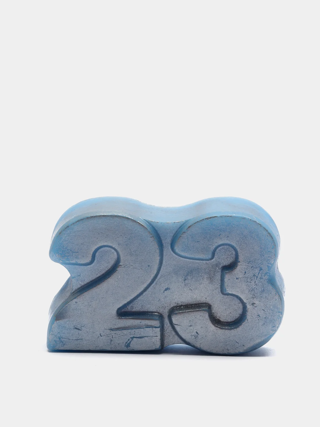 Голубой мыло ручной работы "23 февраля"