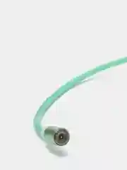 Голубой светящийся 360-градусный круглый магнитный кабель MicroUSB 1А. T4005