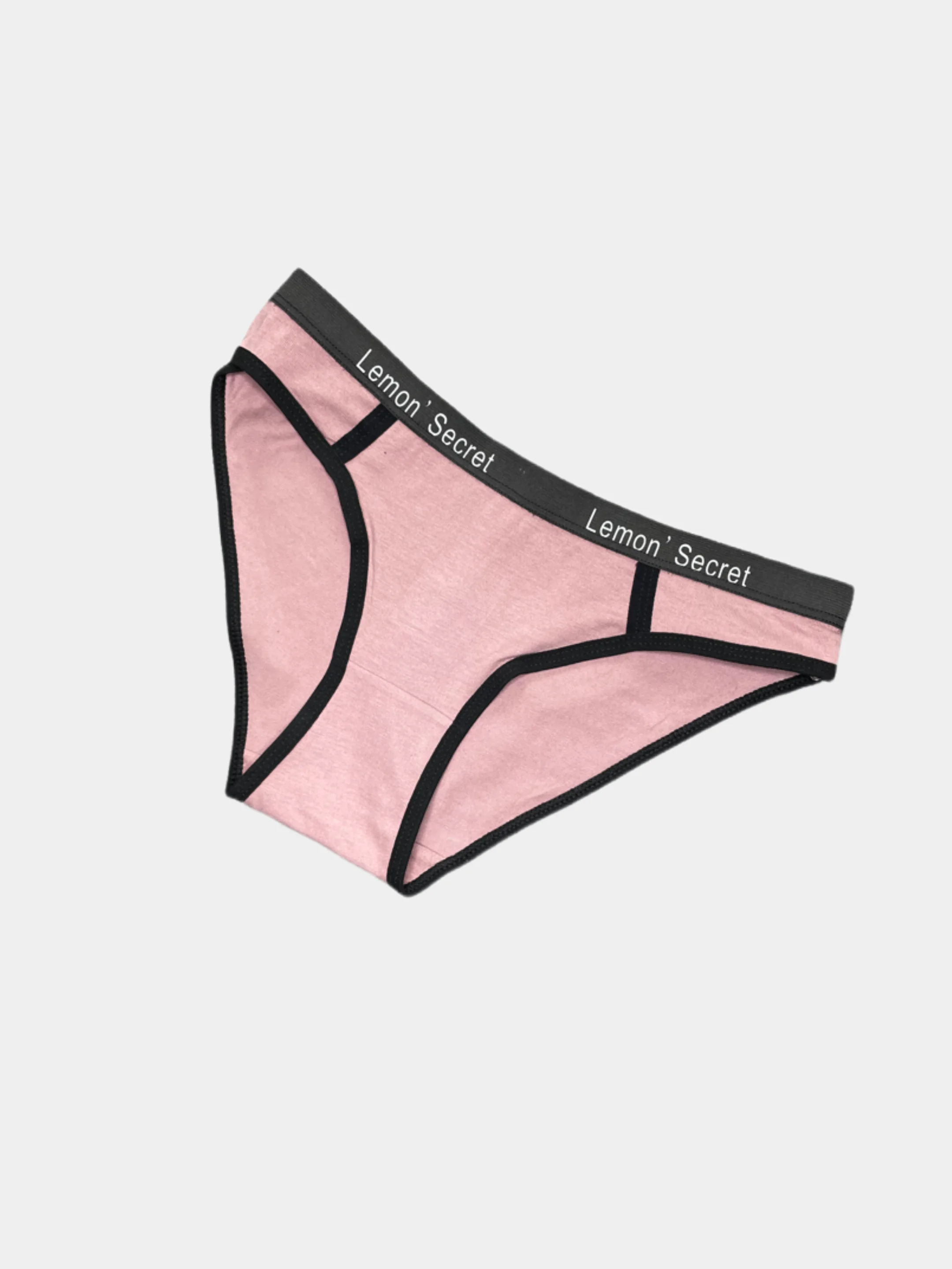 Коралловый меланж трусы женские Lemons Secret хлопковые классика слипы нижнее белье подарок