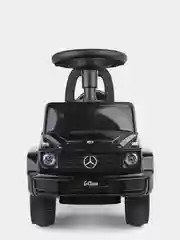 Черный каталка детская Mercedes (толокар) "Гелендваген" со звуком (3 цвета)